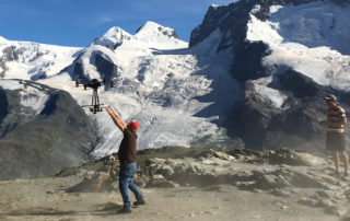 Filming Aerial 360 Video in the Alps