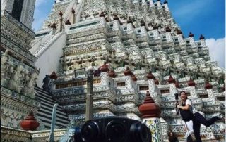 Filming 360 Video at Wat Arun in Bangkok